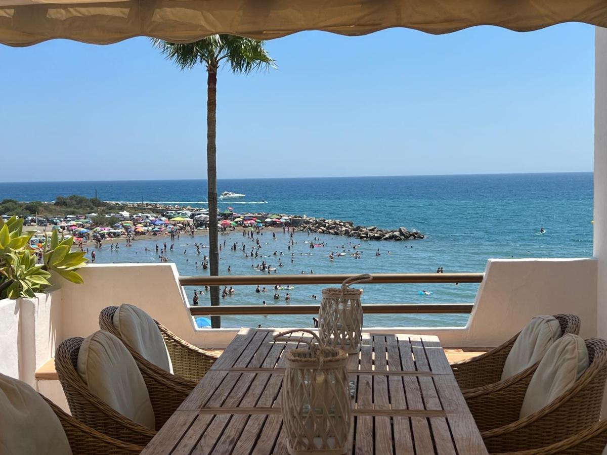 Playa Cristo Amazing Beach Terrace Appartment Estepona Bagian luar foto