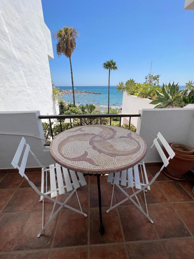 Playa Cristo Amazing Beach Terrace Appartment Estepona Bagian luar foto